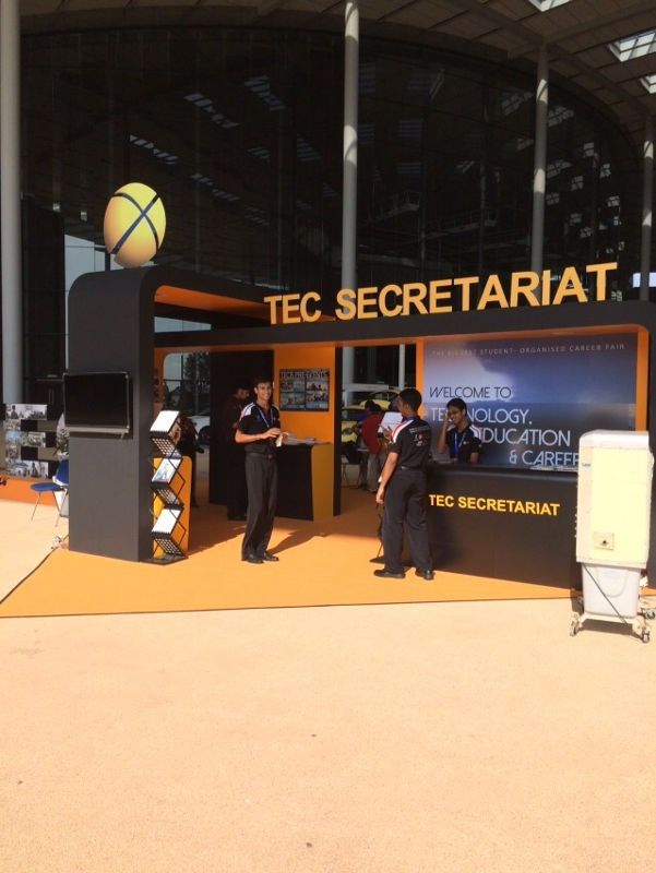 Secretariat Booth, TEC, Tronoh, Perak